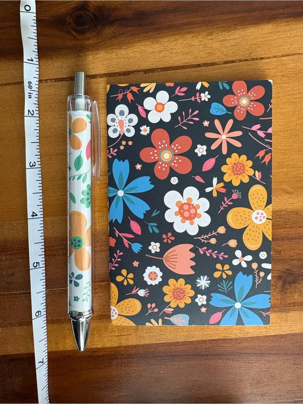 🛍️ Erin Condren Pouch & Markers Boho Floral Stationery Bundle Fan Pen Stickers